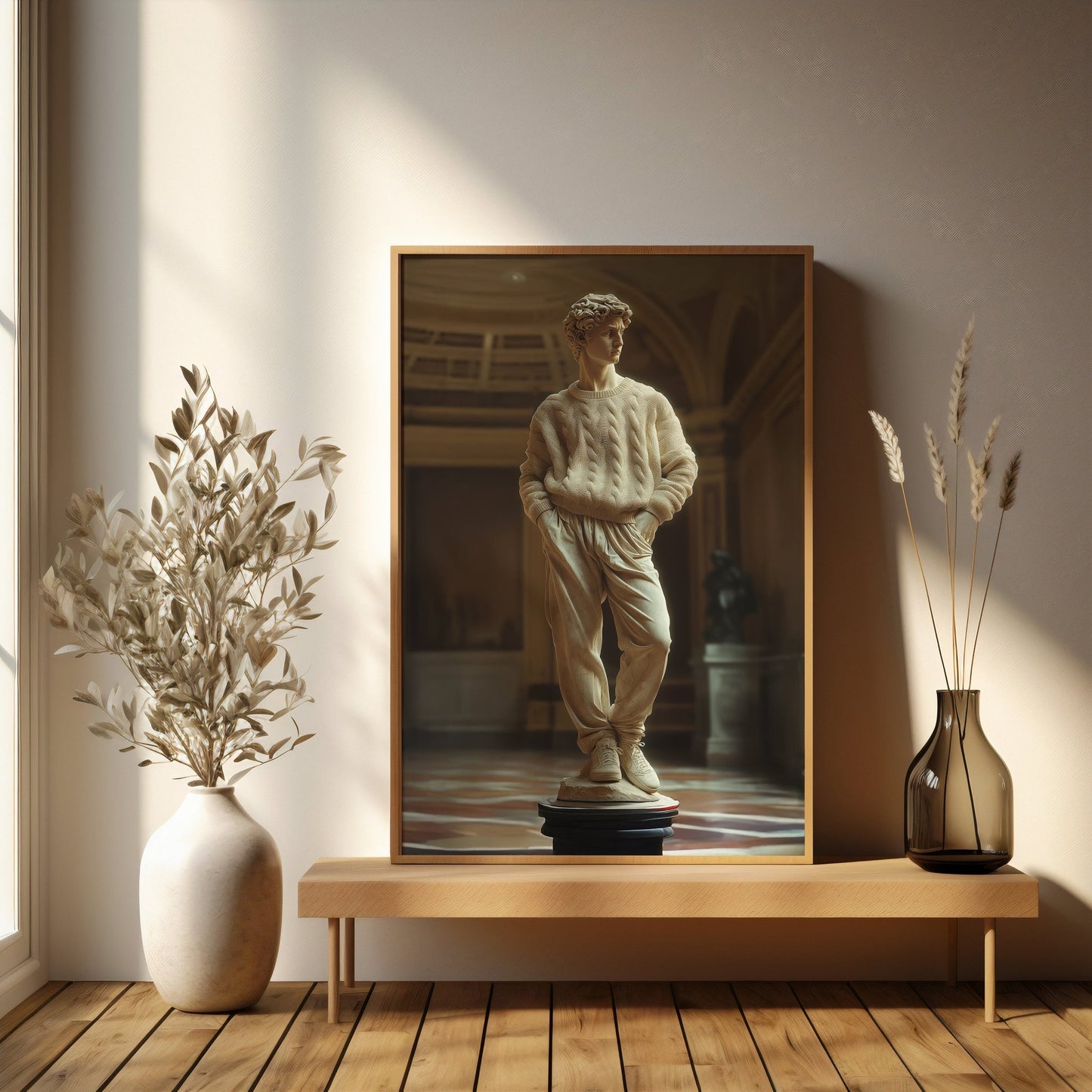 Casual David Michelangelo, High Quality Digital Download - Luxuria Canvas