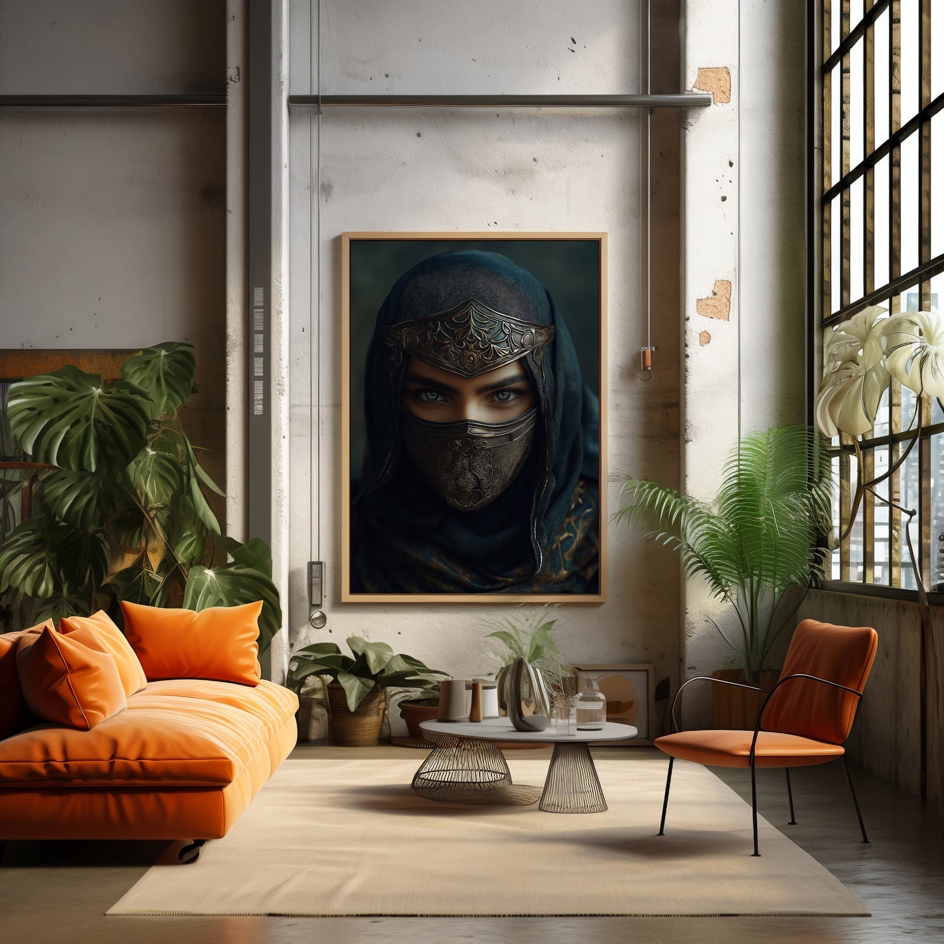 Female Rogue Warrior Digital Art Download - Luxuria Canvas