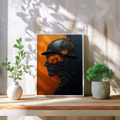 Roughneck Oil, High Quality Digital Download - Luxuria Canvas