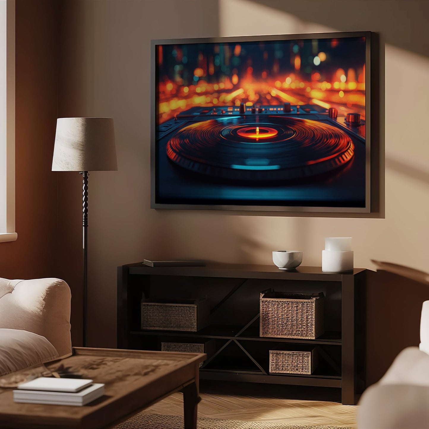 DJ Mixer Street, High Quality Digital Download - Luxuria Canvas