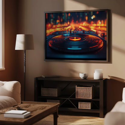 DJ Mixer Street, High Quality Digital Download - Luxuria Canvas