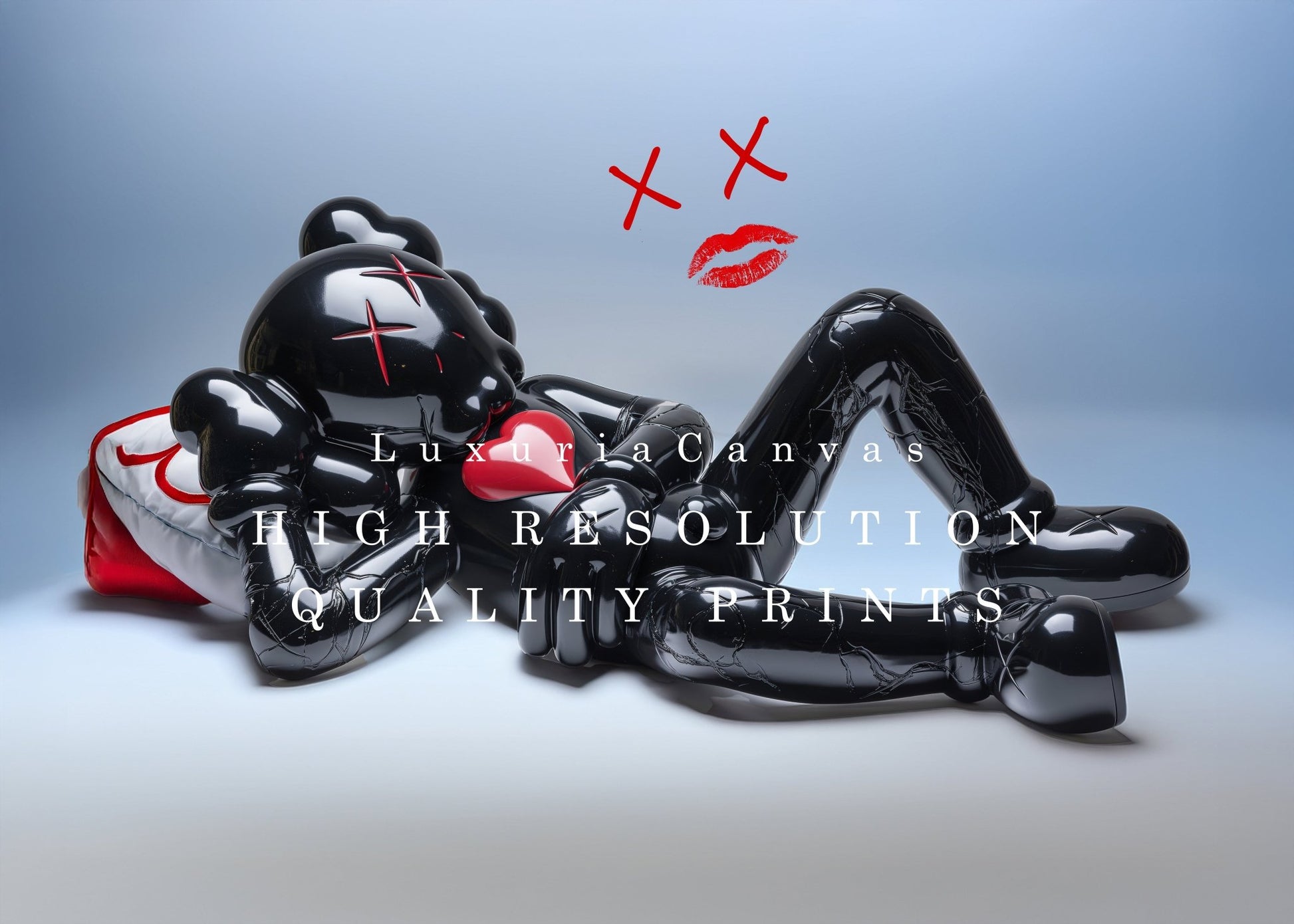 Sexy Hypebeast Digital Art Download - Luxuria Canvas