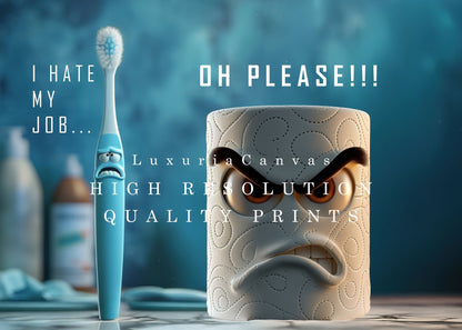 Oh Please, High Quality Digital Download - Luxuria Canvas