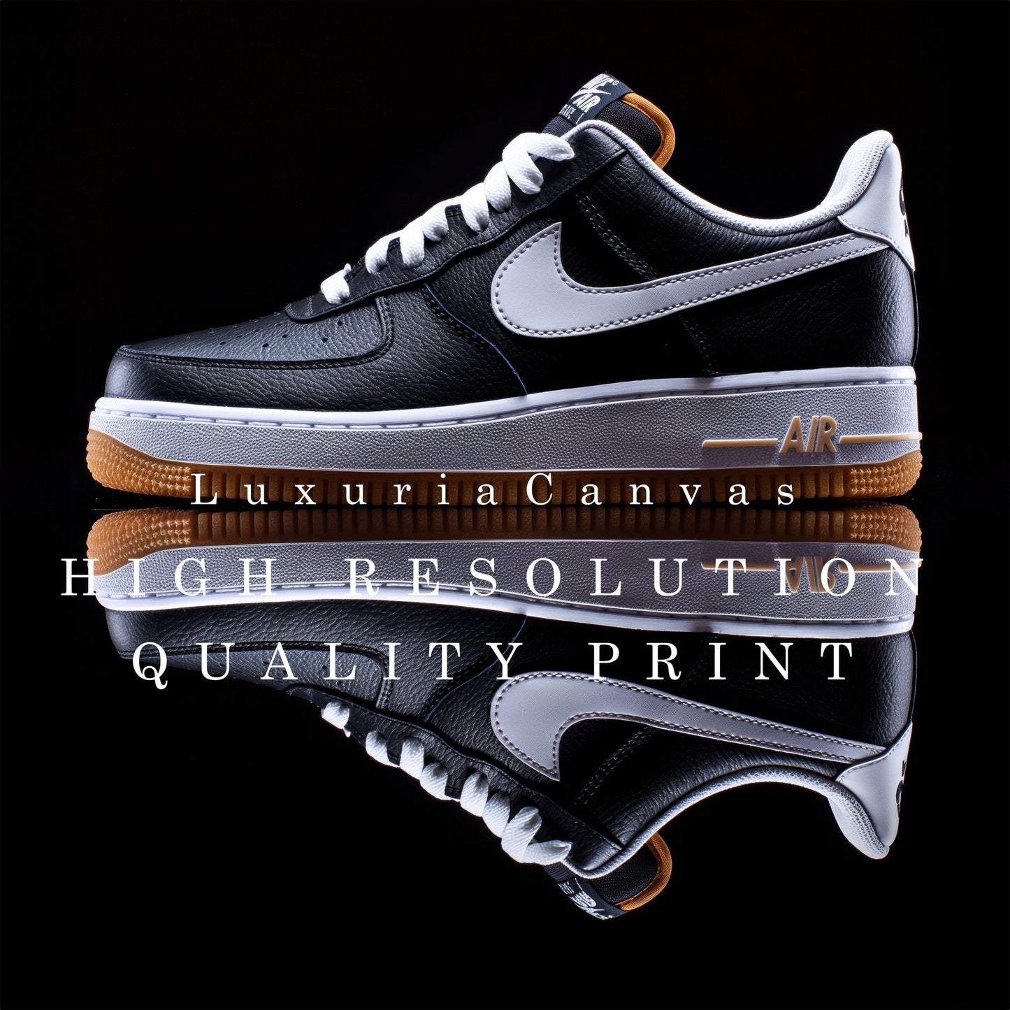 Nike Set of 4 Digital Art Download - Luxuria Canvas
