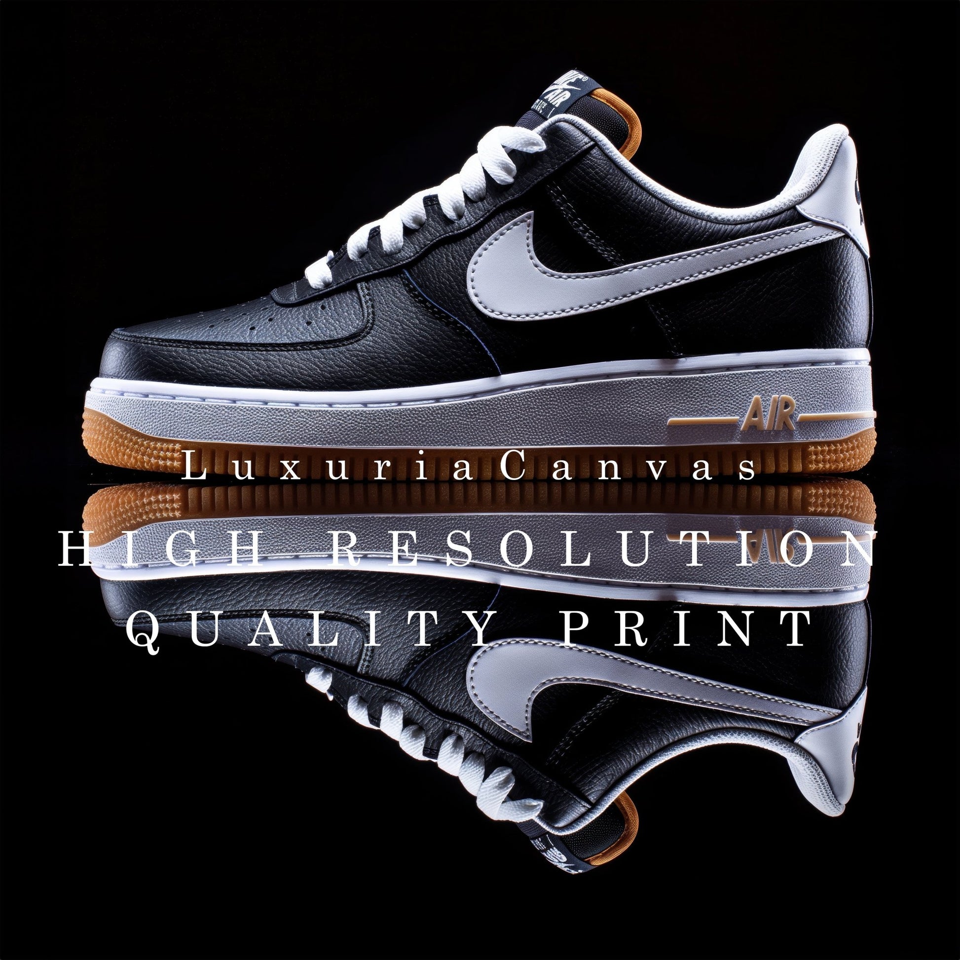 Nike Set of 4 Digital Art Download - Luxuria Canvas