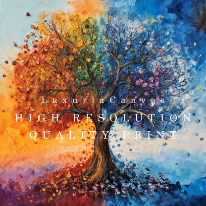 Four Seasons, High Quality Digital Download - Luxuria Canvas