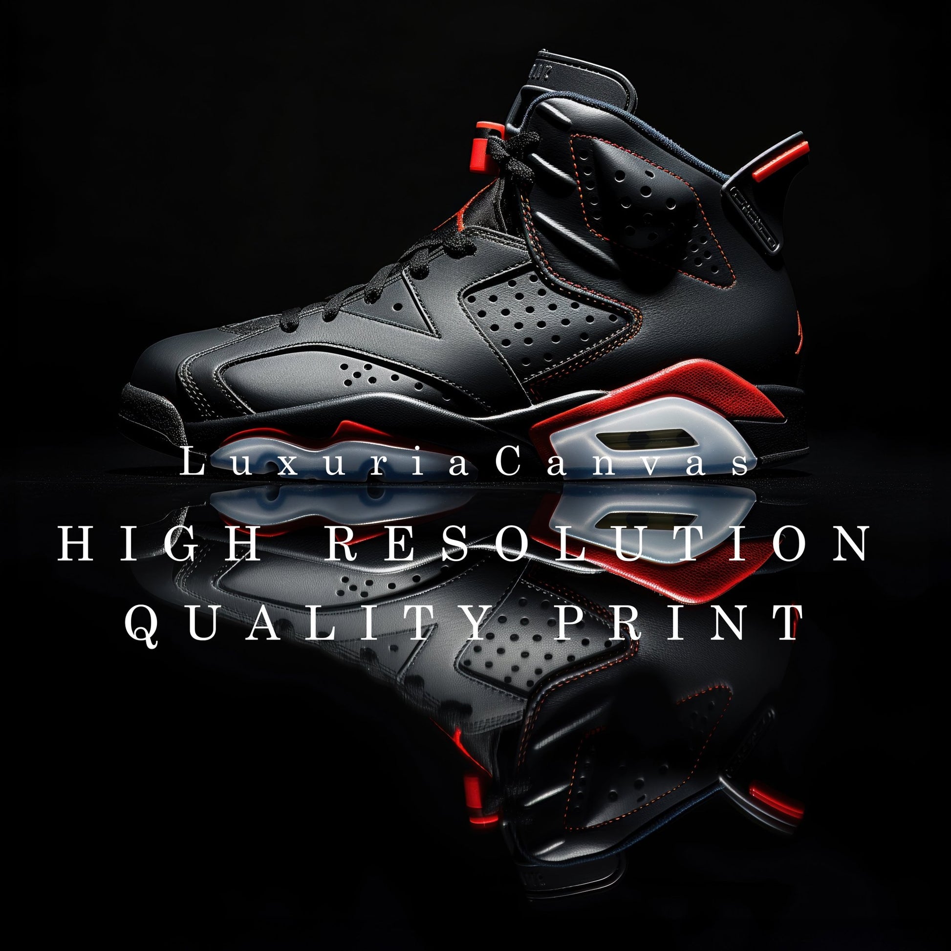 Nike Set of 4 Digital Art Download - Luxuria Canvas