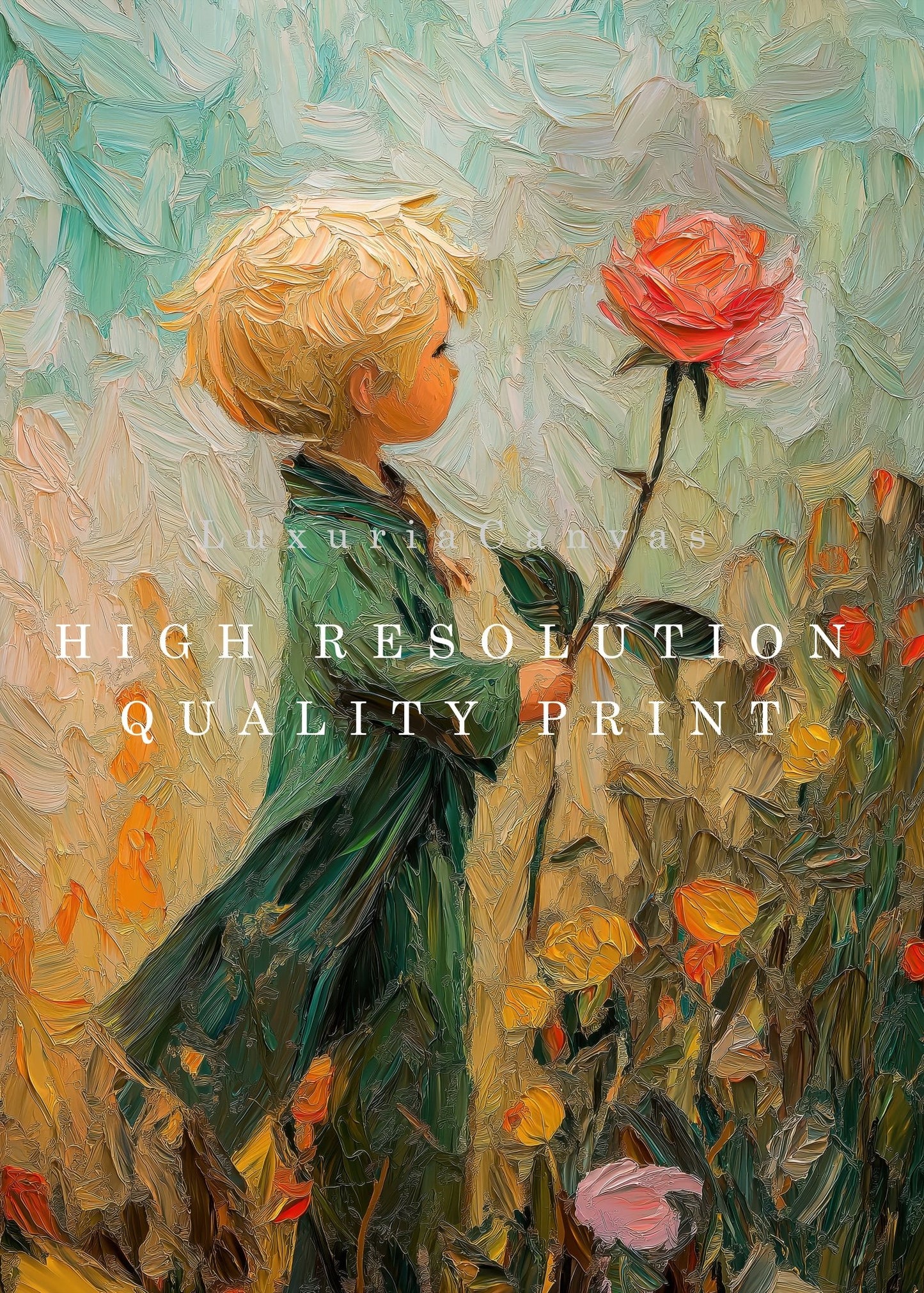 Little Prince Digital Art Download - Luxuria Canvas