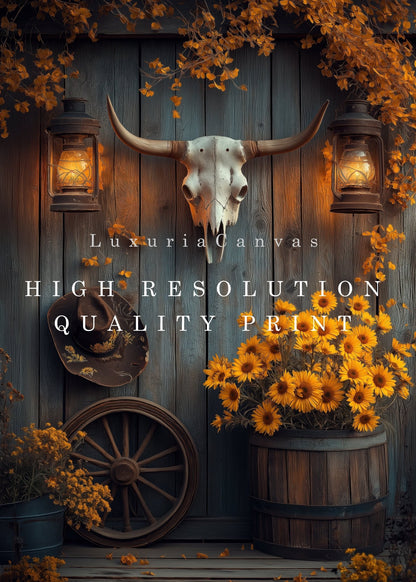 Rustic Country, High Quality Digital Download - Luxuria Canvas