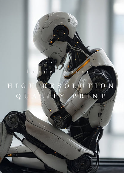 Robotic Deep Thought, High Quality Digital Download - Luxuria Canvas