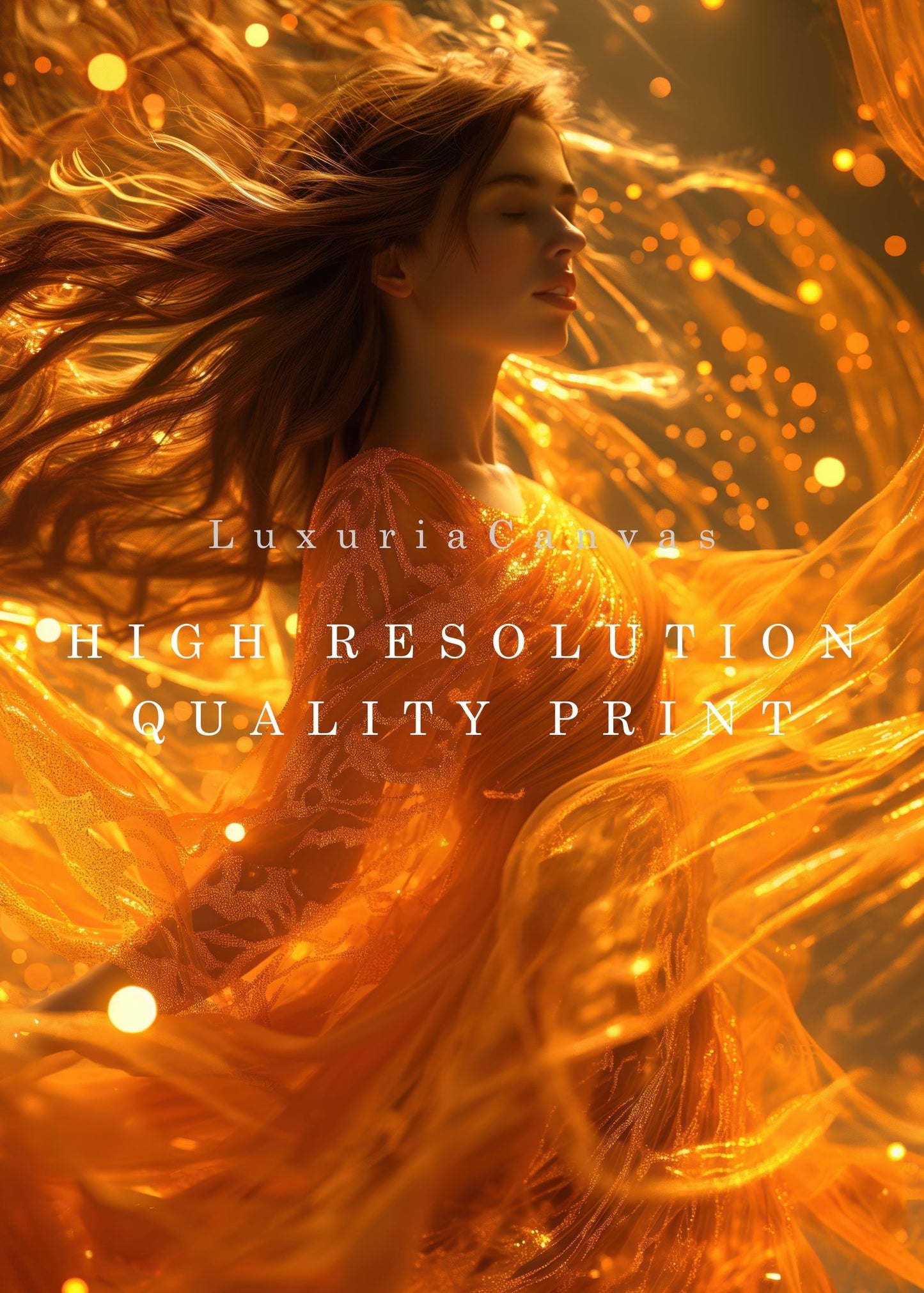 Boho Feminine Dance, High Quality Digital Download - Luxuria Canvas