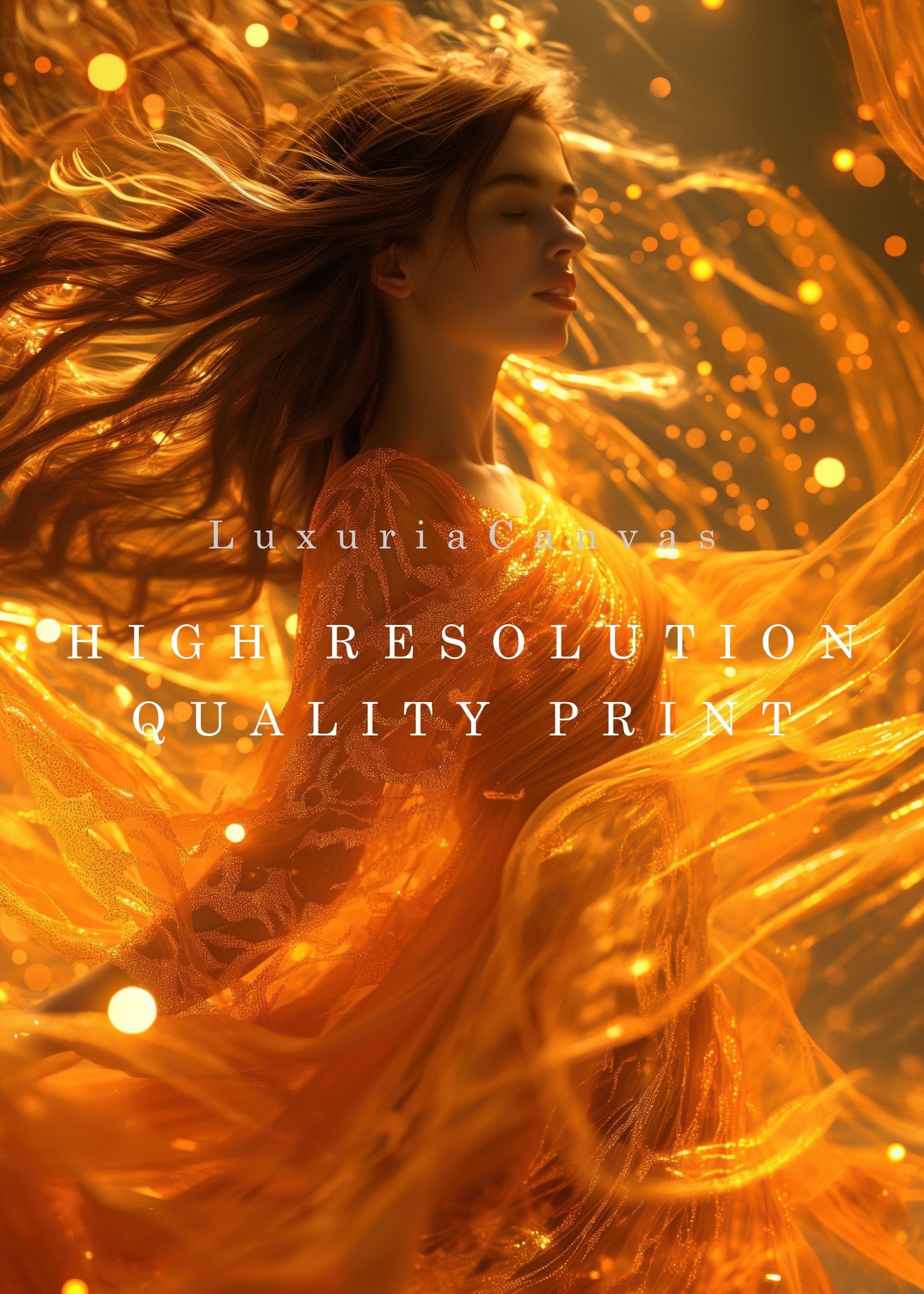 Boho Feminine Dance, High Quality Digital Download - Luxuria Canvas