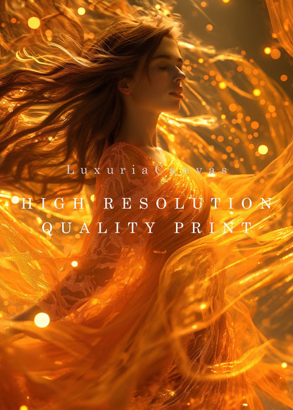 Boho Feminine Dance, High Quality Digital Download - Luxuria Canvas