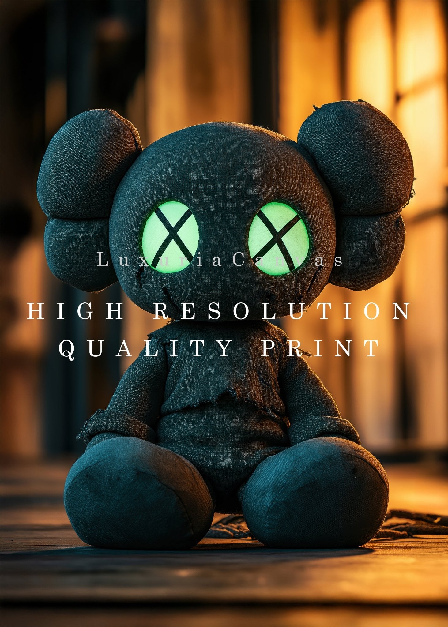 Plush HypeBeast, High Quality Digital Download - Luxuria Canvas