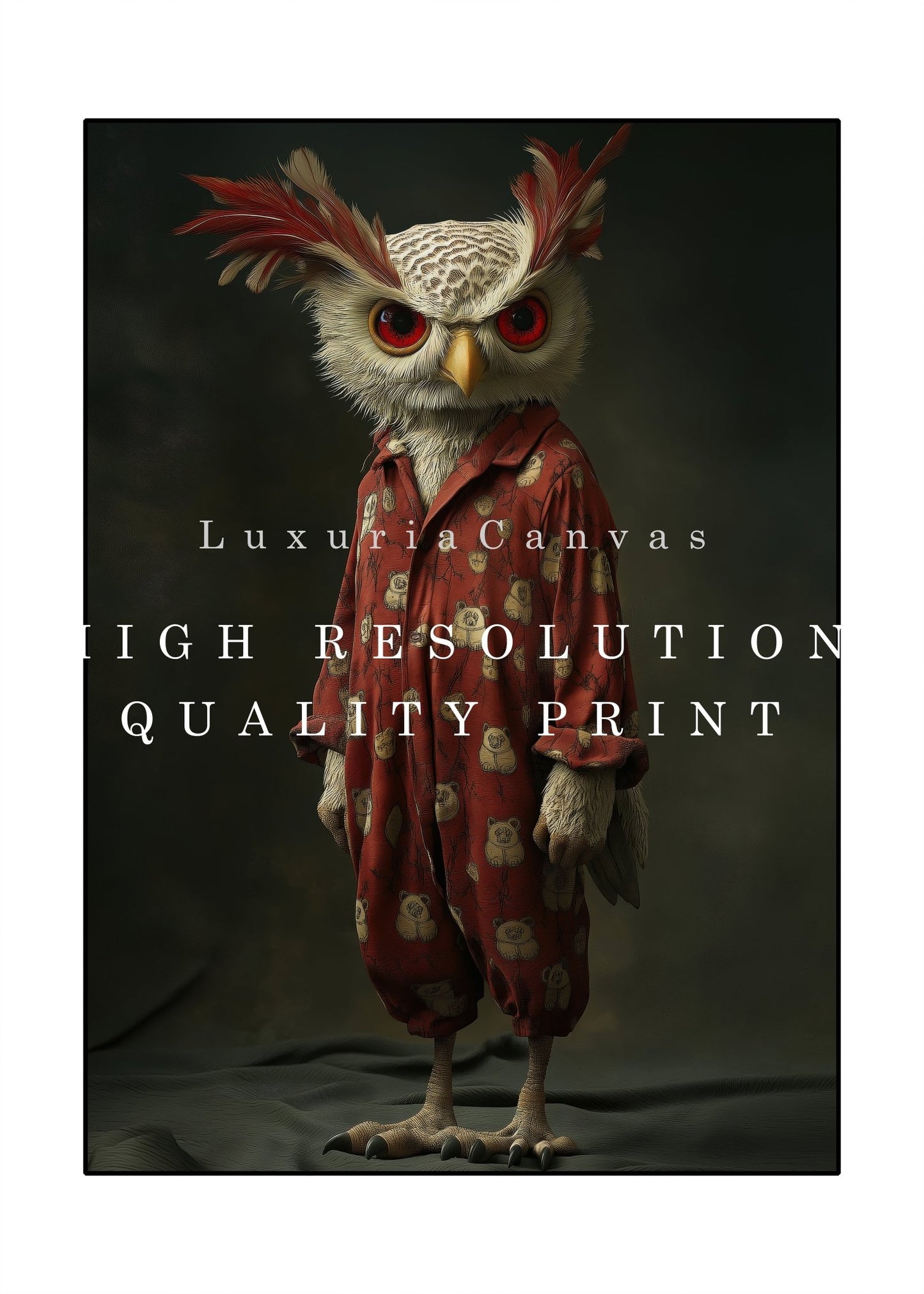 Owl Bedtime, High Quality Digital Download - Luxuria Canvas