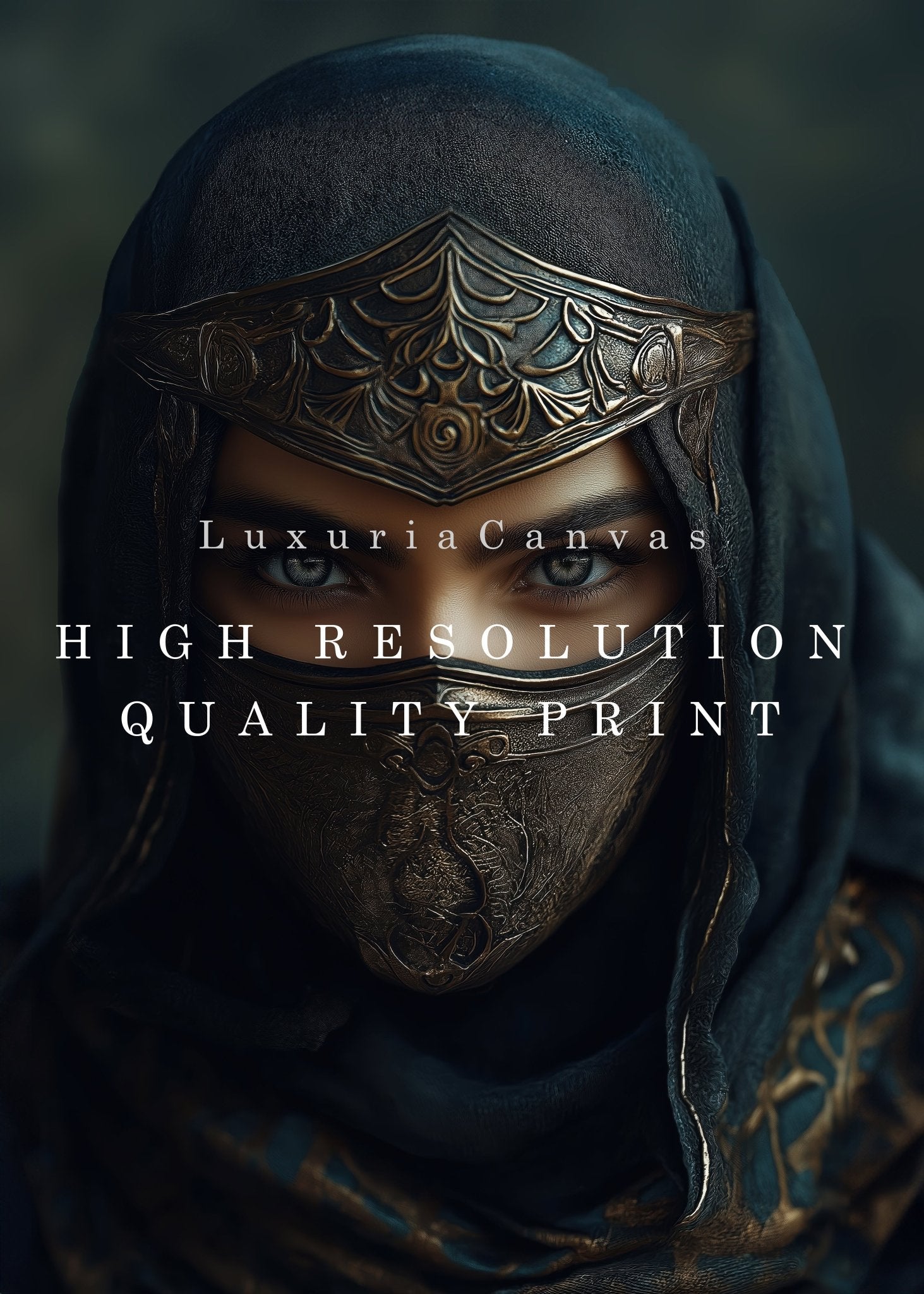 Female Rogue Warrior Digital Art Download - Luxuria Canvas