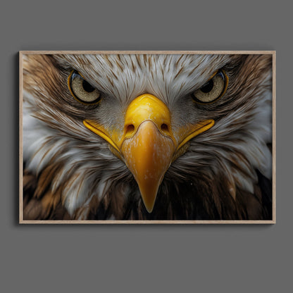 Eagle Focus Digital Art Download - Luxuria Canvas