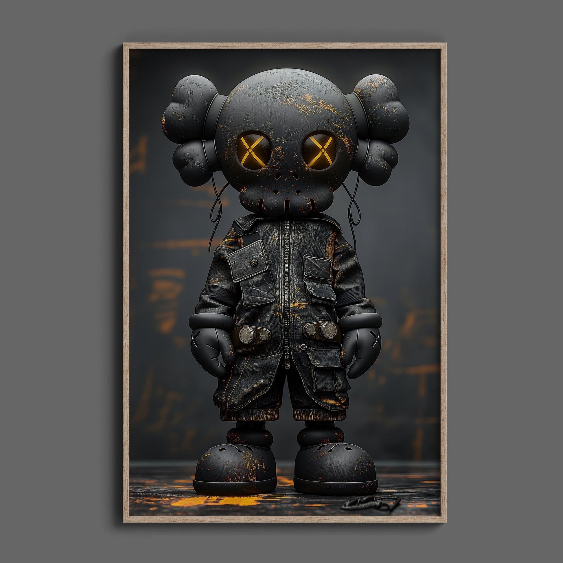 HypeBeast Cyberpunk Digital Art Download - Luxuria Canvas