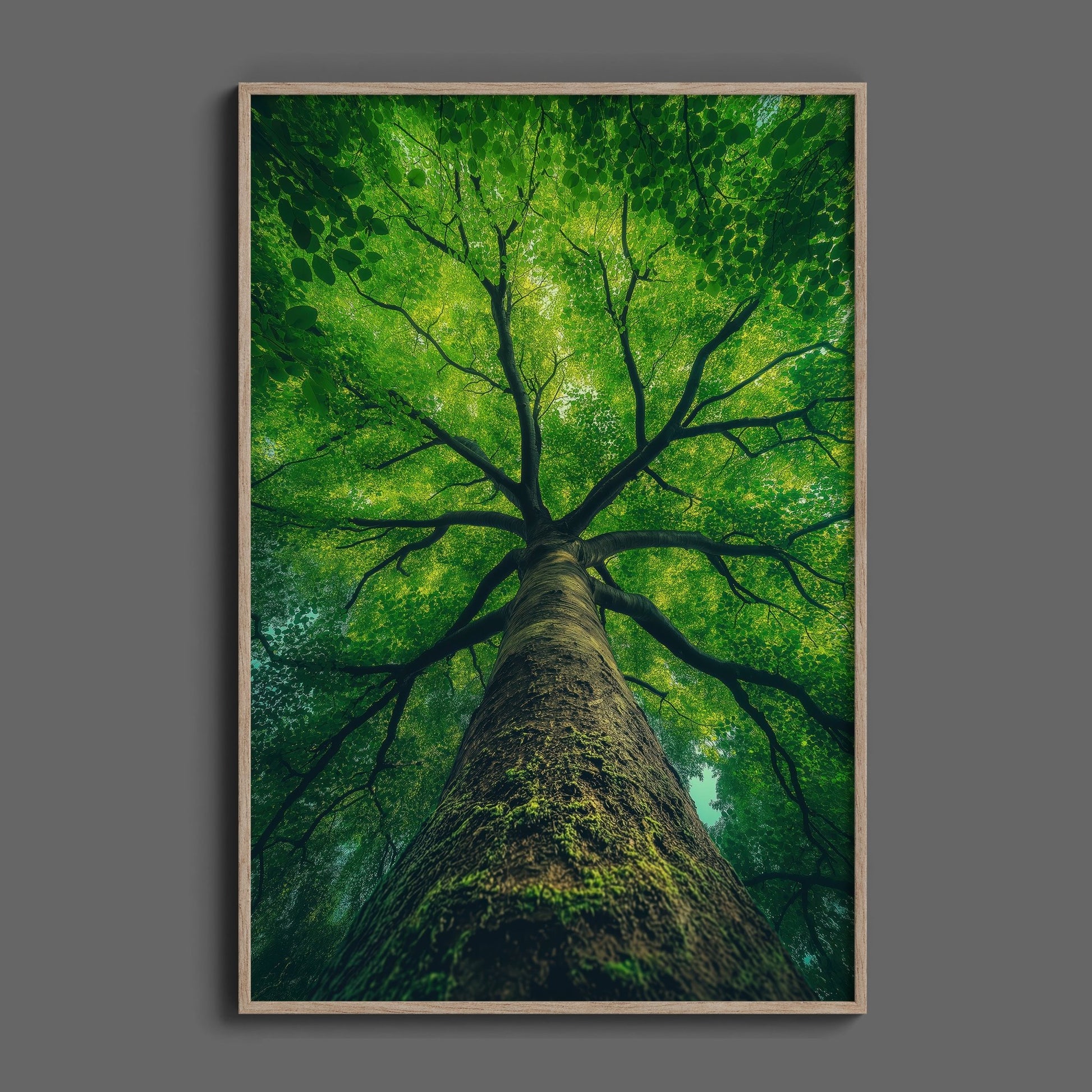 Treetop Tranquility Digital Art Download - Luxuria Canvas