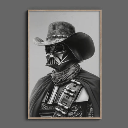 Darth Vader Wild West Digital Art Download - Luxuria Canvas