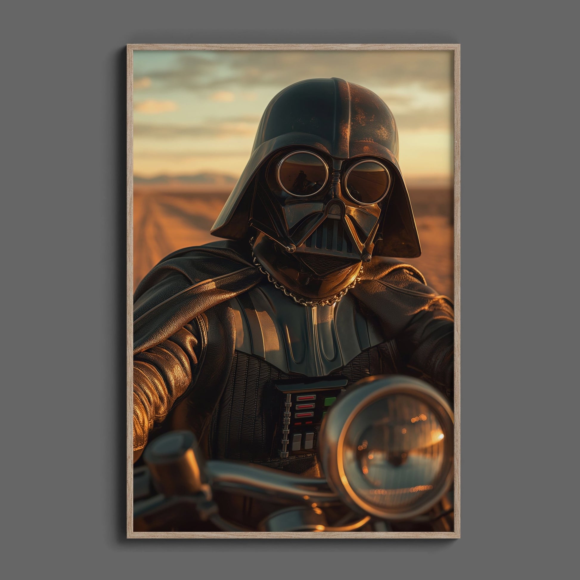 Darth Vader Biker Digital Art Download - Luxuria Canvas