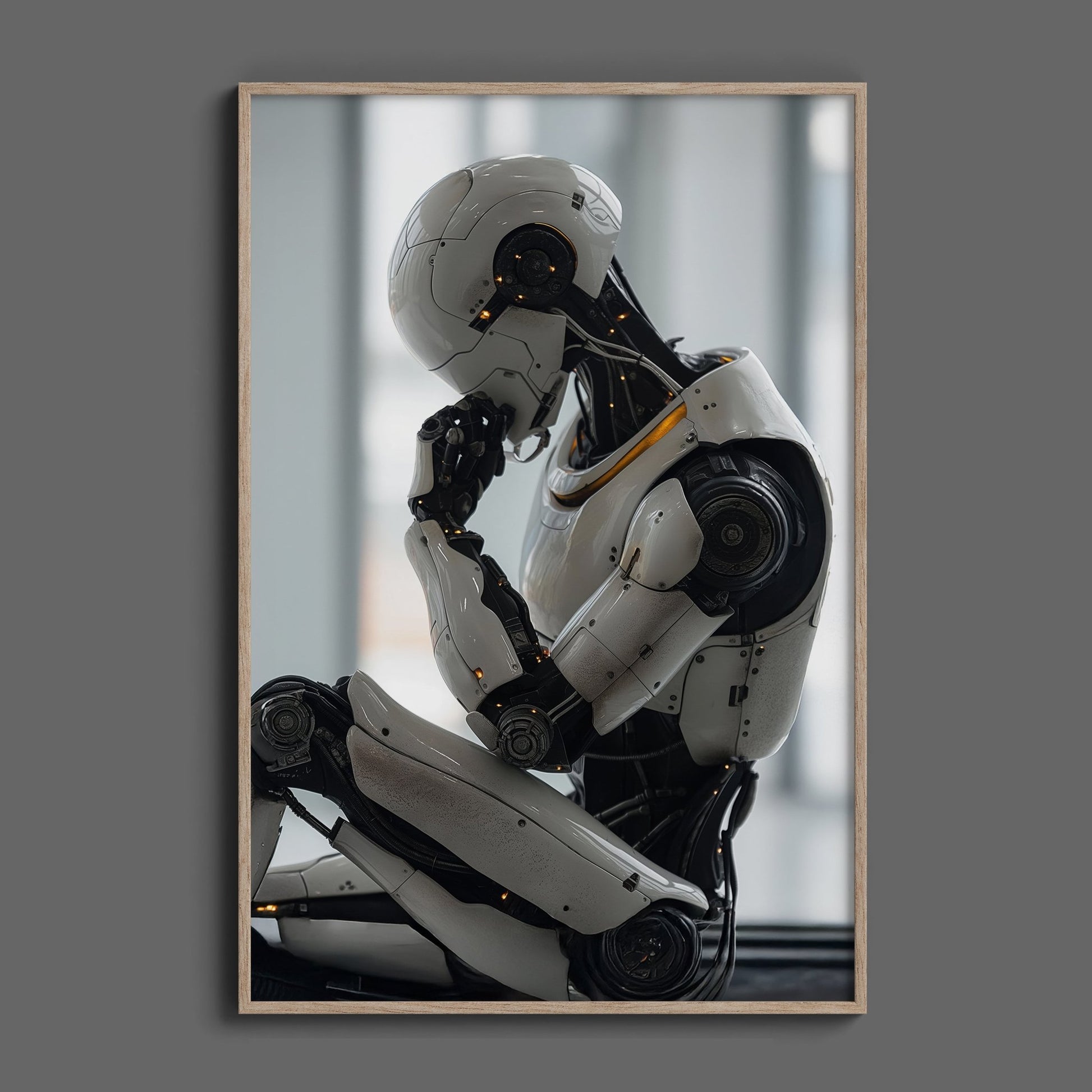 Robotic Deep Thought, High Quality Digital Download - Luxuria Canvas