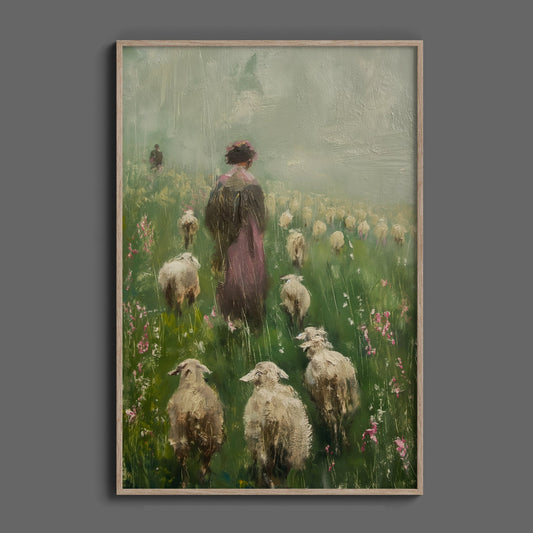Shepherds Field, High Quality Digital Download - Luxuria Canvas