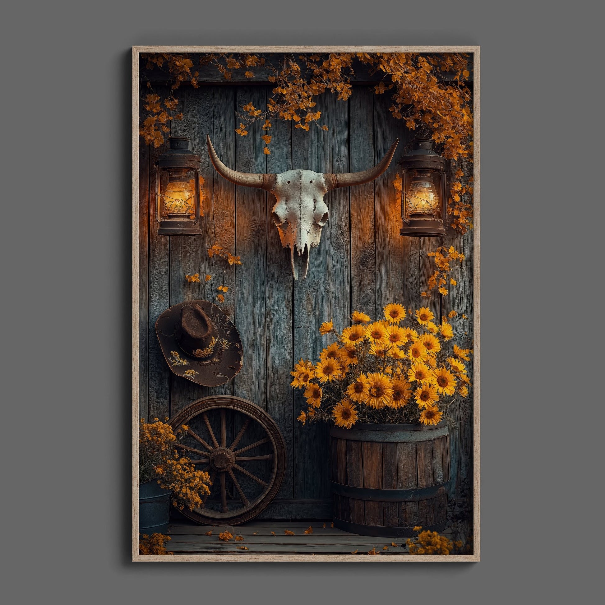 Rustic Country, High Quality Digital Download - Luxuria Canvas