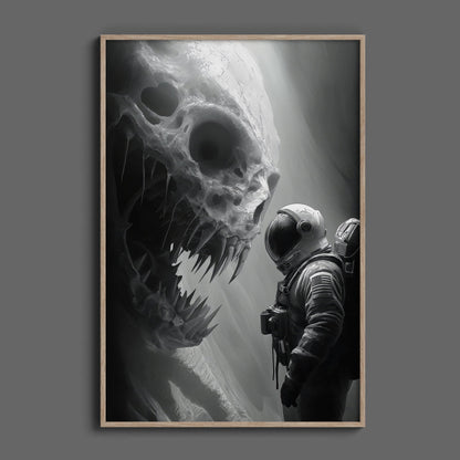 Alien Threat Digital Art Download - Luxuria Canvas