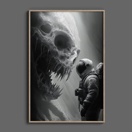 Alien Threat Digital Art Download - Luxuria Canvas