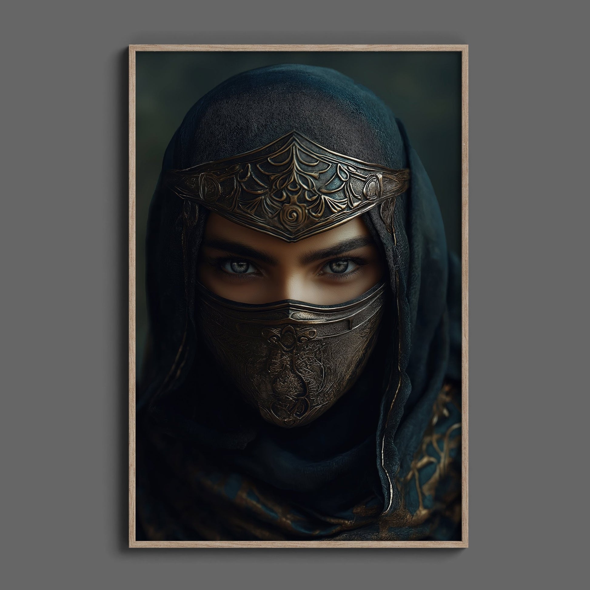 Female Rogue Warrior Digital Art Download - Luxuria Canvas