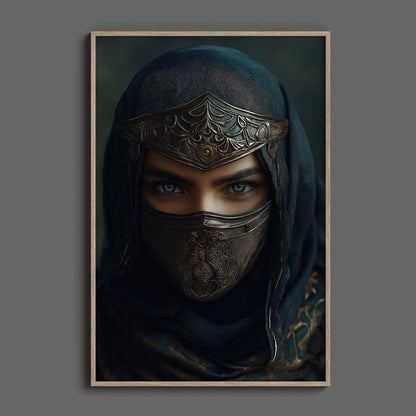 Female Rogue Warrior Digital Art Download - Luxuria Canvas