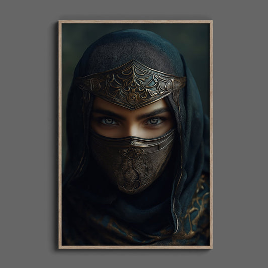 Female Rogue Warrior Digital Art Download - Luxuria Canvas