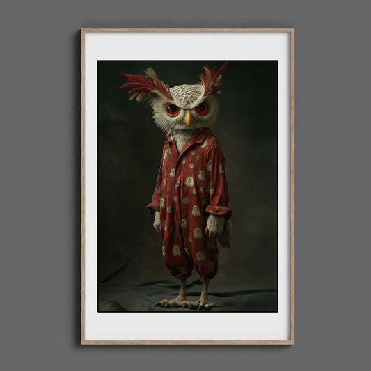 Owl Bedtime, High Quality Digital Download - Luxuria Canvas