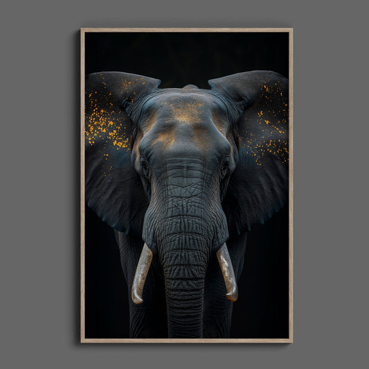 Elephant King Digital Art Download - Luxuria Canvas