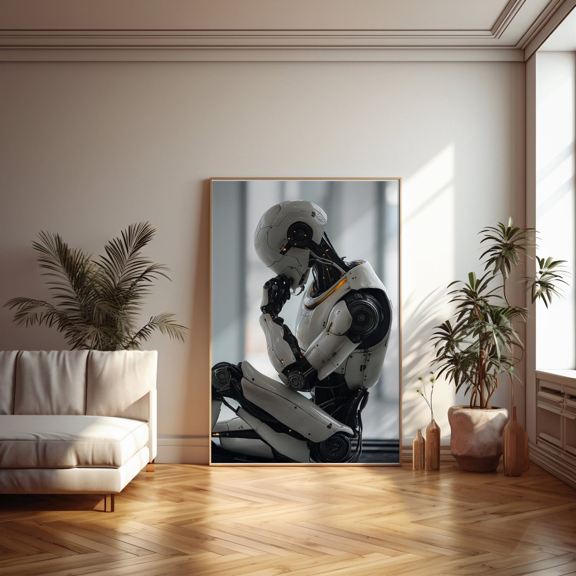 Robotic Deep Thought, High Quality Digital Download - Luxuria Canvas