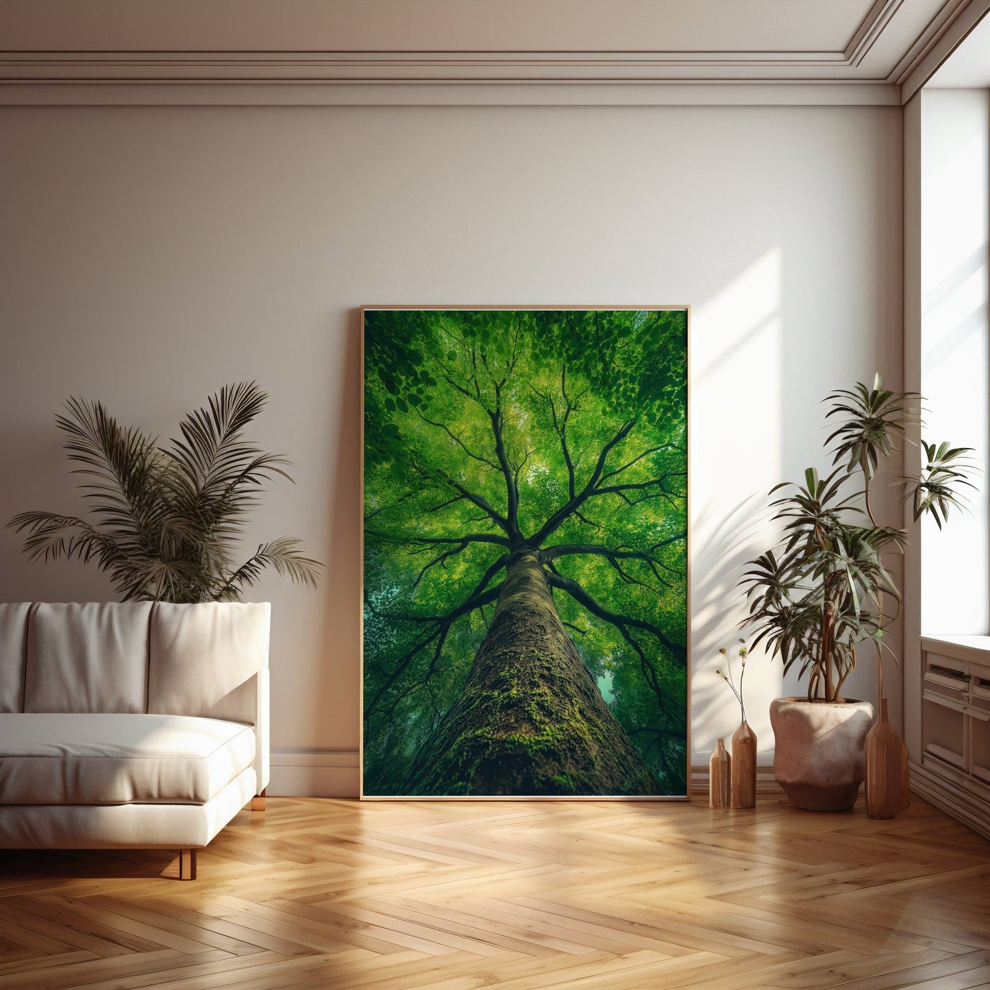 Treetop Tranquility Digital Art Download - Luxuria Canvas