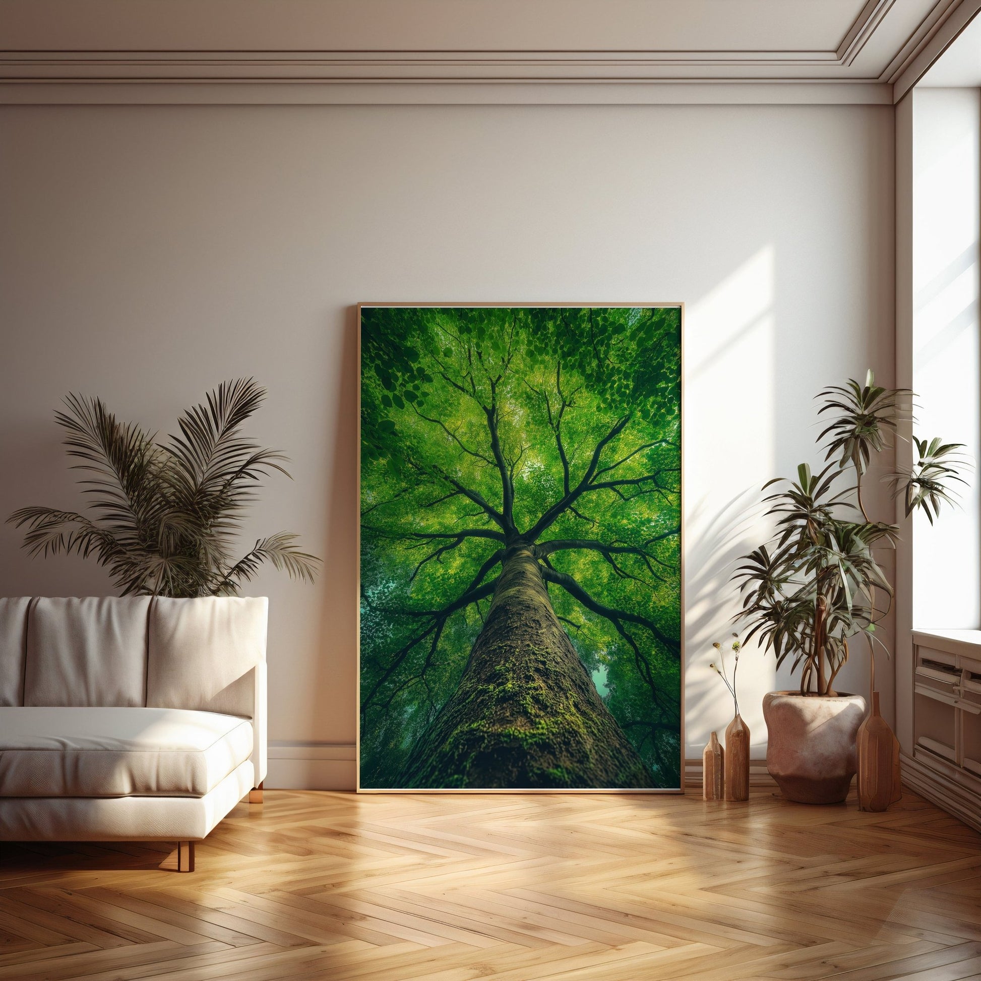Treetop Tranquility Digital Art Download - Luxuria Canvas