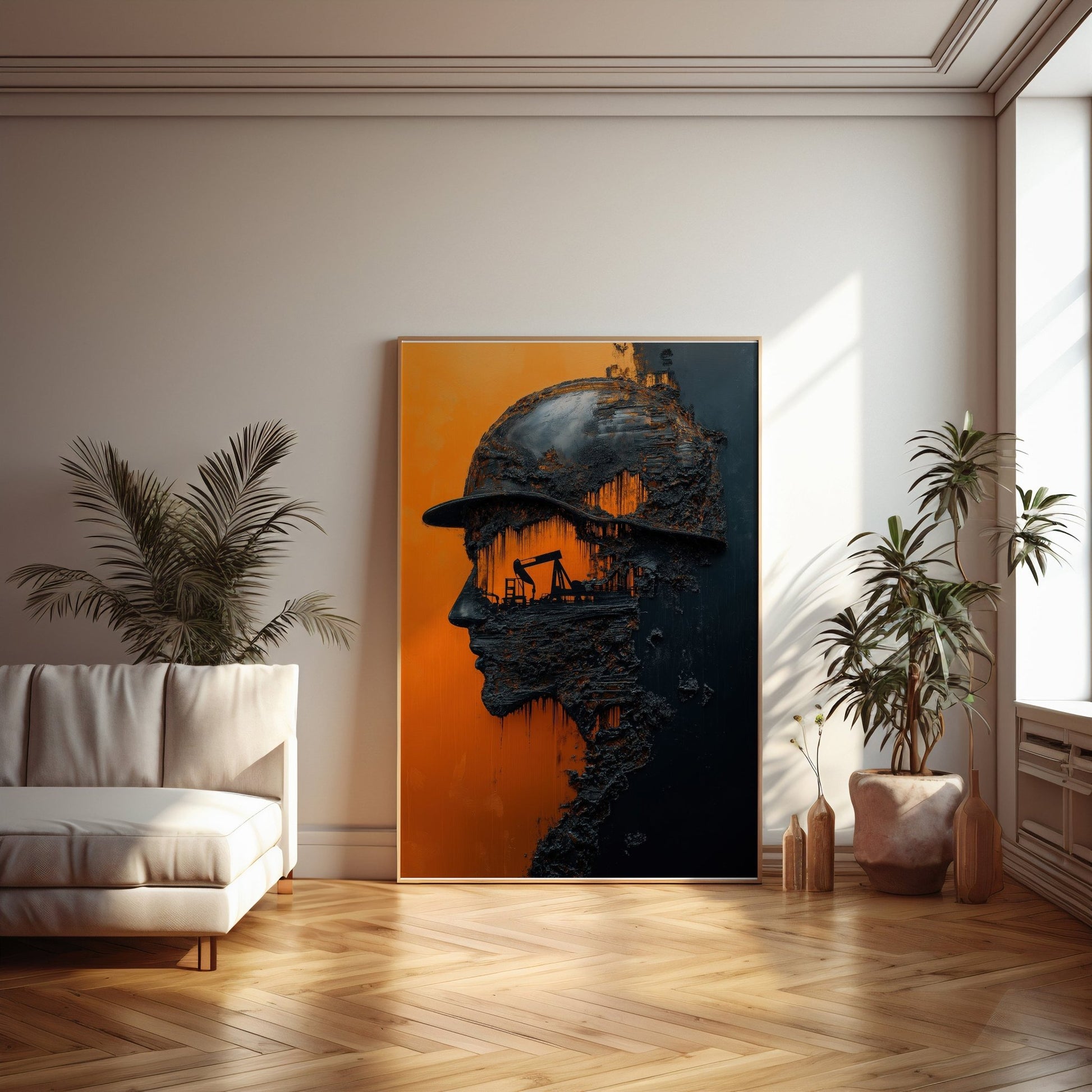 Roughneck Oil, High Quality Digital Download - Luxuria Canvas