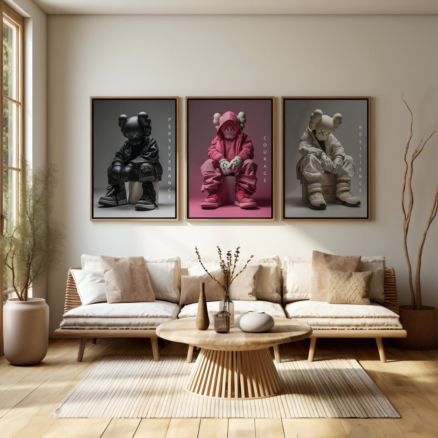 Hypebeast Street Triple Digital Art Download - Luxuria Canvas