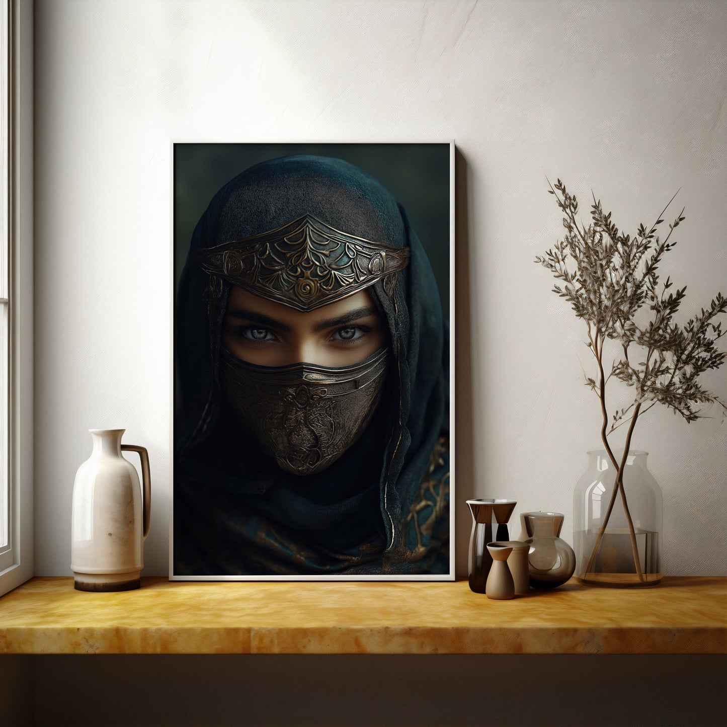 Female Rogue Warrior Digital Art Download - Luxuria Canvas