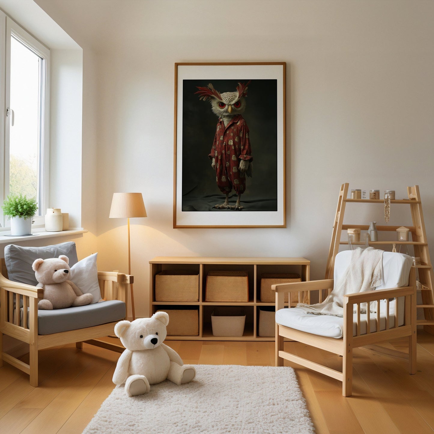 Owl Bedtime, High Quality Digital Download - Luxuria Canvas