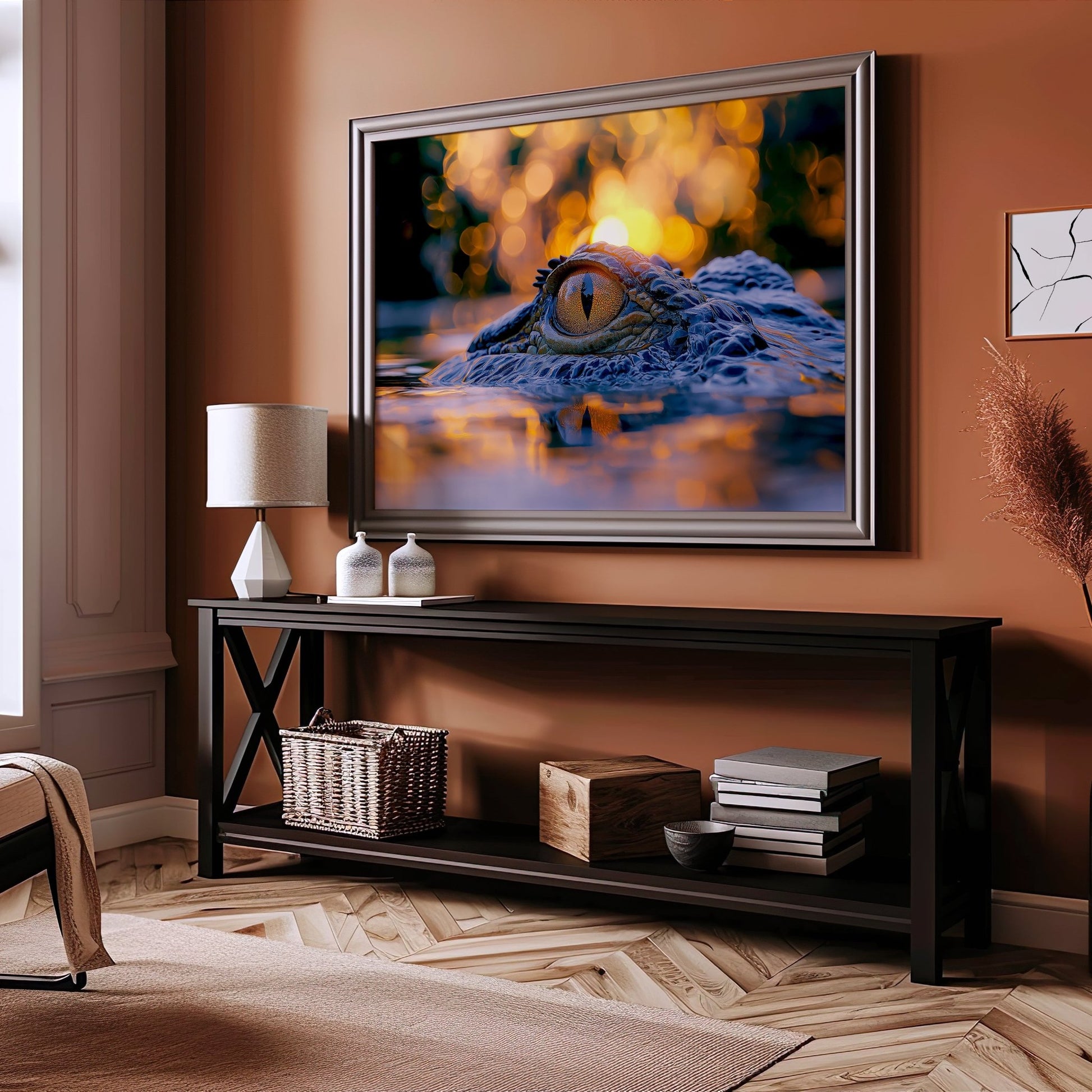 Crocodiles Eye, High Quality Digital Download - Luxuria Canvas