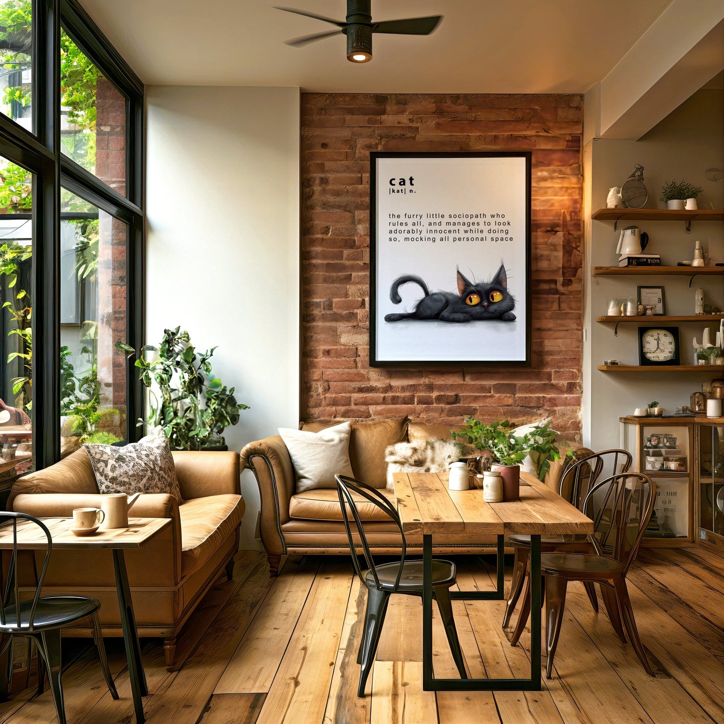 Cat Defined, High Quality Digital Download - Luxuria Canvas