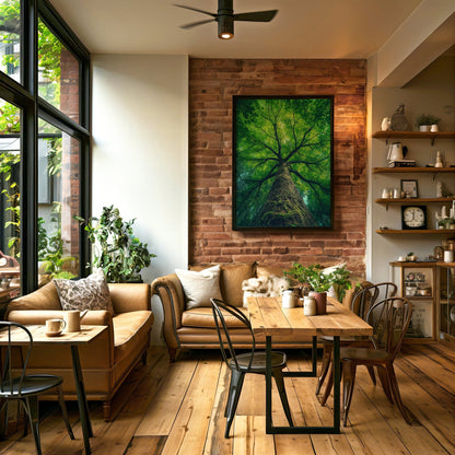 Treetop Tranquility Digital Art Download - Luxuria Canvas