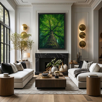 Treetop Tranquility Digital Art Download - Luxuria Canvas