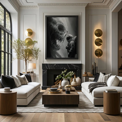 Alien Threat Digital Art Download - Luxuria Canvas