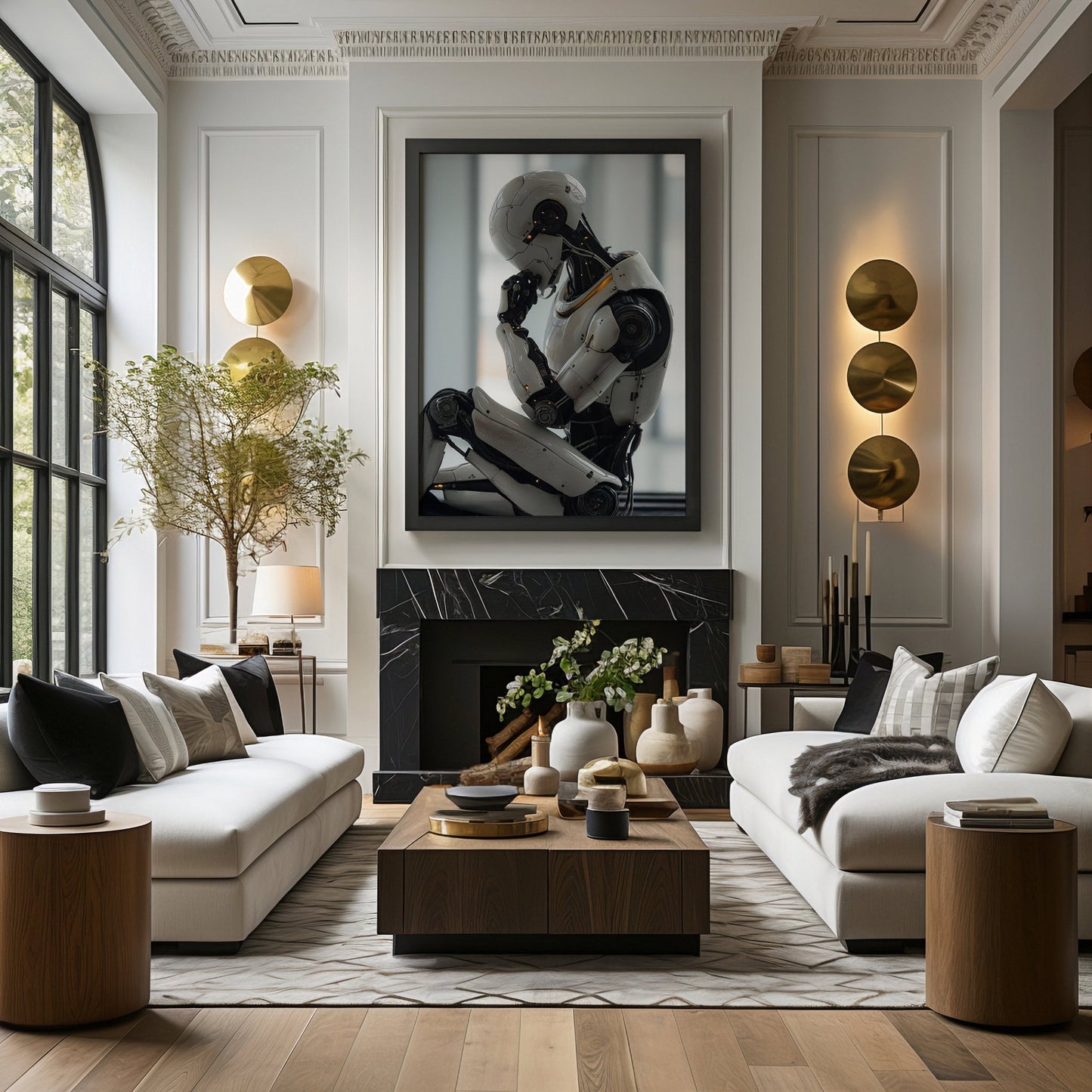 Robotic Deep Thought, High Quality Digital Download - Luxuria Canvas