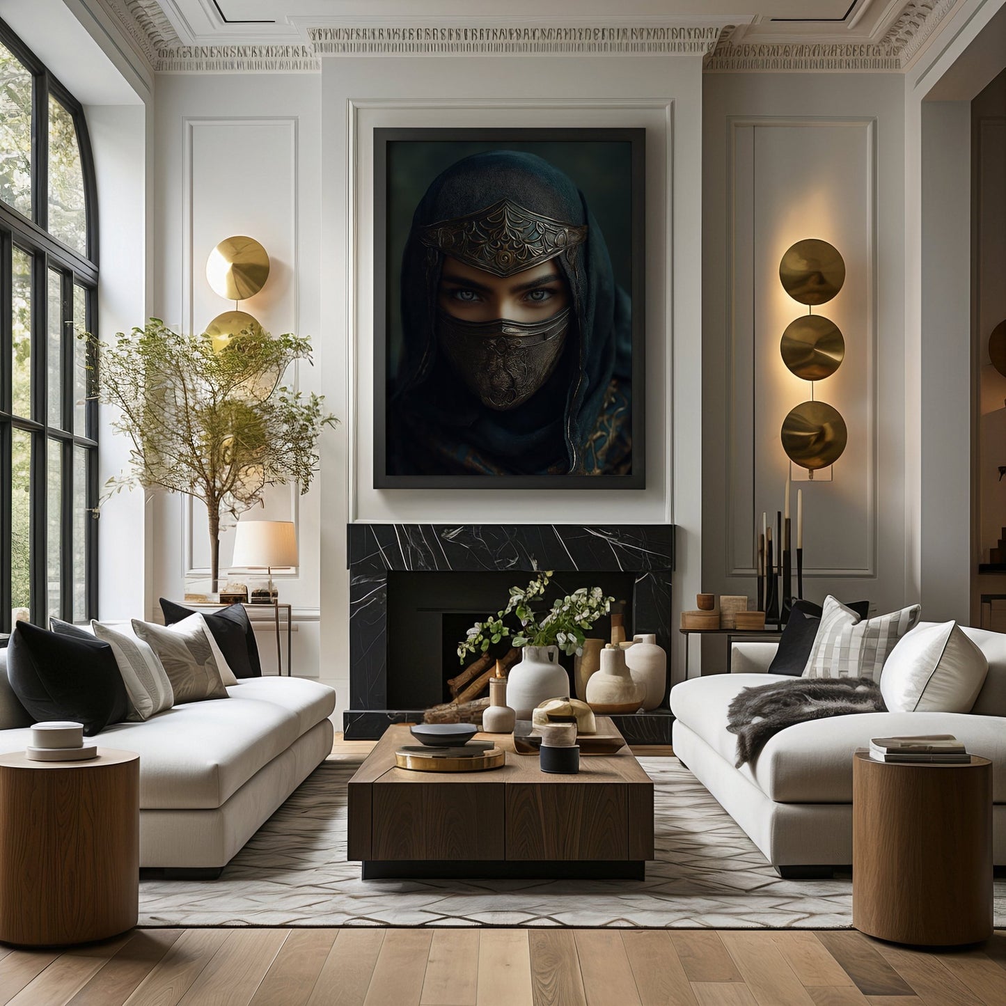 Female Rogue Warrior Digital Art Download - Luxuria Canvas