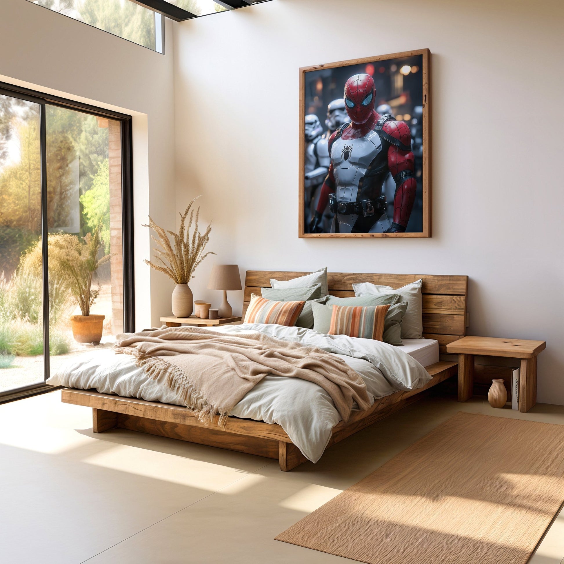 Spiderman Stormtrooper Digital Art Download - Luxuria Canvas